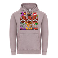 Vintage Zinc happy hallothanksmas football Vintage Hoodie - texasbilliewilder