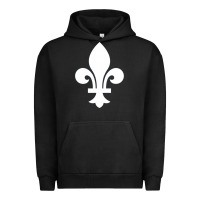 Pigment Black vintage quebec hockey   retro nordiques fleur de lis Urban Hoodie - tuanDangUi