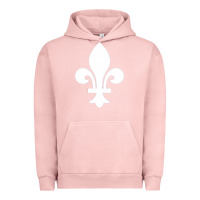 Pigment Salmon vintage quebec hockey   retro nordiques fleur de lis Urban Hoodie - tuanDangUi