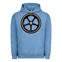 Pigment Pebble Blue panaracer   skyway tuff wheel  black  old school bmx Urban Hoodie - tuanDangUi