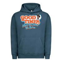 Pigment Midnight Navy good times ain't we lucky we got'em Urban Hoodie - tuanDangUi