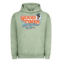 Pigment Oil Green good times ain't we lucky we got'em Urban Hoodie - tuanDangUi