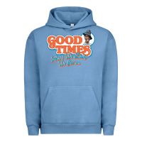 Pigment Pebble Blue good times ain't we lucky we got'em Urban Hoodie - tuanDangUi