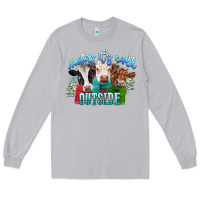 Moon Dust heifers its cold outside Long Sleeve Tee - CowGirlArtShop