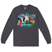 Smoke heifers its cold outside Long Sleeve Tee - CowGirlArtShop
