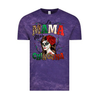 Cloud Purple La Mama Mas Chingona Vintage Tee - texasbilliewilder