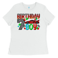 White birthday boy Ladies Tee - BundleAndBundleShop
