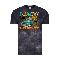Cloud Black country roads take me home vintage truck Vintage Tee - Jasminsmagicworld