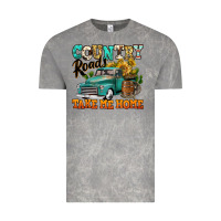 Country Roads Take Me Home Vintage Truck Vintage Tee | Teevron