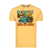 Vintage Mustard country roads take me home vintage truck Vintage Tee - Jasminsmagicworld