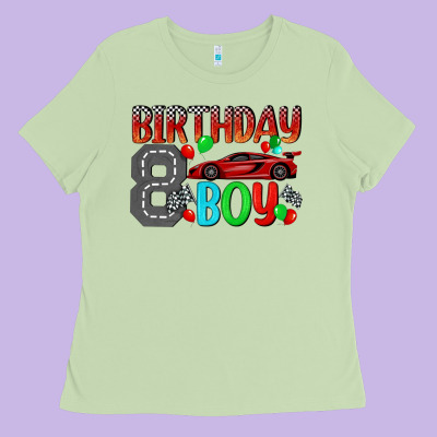 Birthday Boy Ladies Tee Designed By Bundleandbundleshop