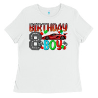 White birthday boy Ladies Tee - BundleAndBundleShop