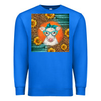 True Royal charolais cow Premium Sweatshirt - LillyAllenDesigns