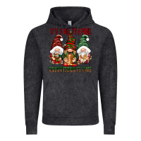 Vintage Black It's fine i'm fine everything is fine Vintage Hoodie - NancyCooperArtShop