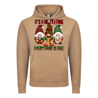Vintage Coffee It's fine i'm fine everything is fine Vintage Hoodie - NancyCooperArtShop