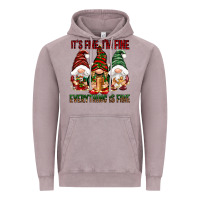 Vintage Zinc It's fine i'm fine everything is fine Vintage Hoodie - NancyCooperArtShop