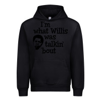 Black i'm what willis was talking about Urban Hoodie - tuanDangUi