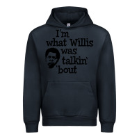 Navy i'm what willis was talking about Urban Hoodie - tuanDangUi