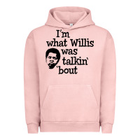 Pigment Salmon i'm what willis was talking about Urban Hoodie - tuanDangUi