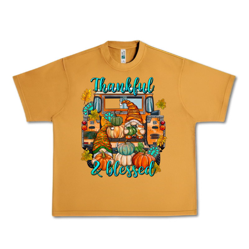 Thankful Blessed Urban Heavy Tee by texasbilliewilder | Teevron