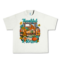 Pistachio Thankful Blessed Urban Heavy Tee - texasbilliewilder