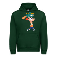 Forest Green phineas and perry Urban Hoodie - tuanDangUi