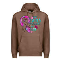 Chestnut This Girls Fought and Won Cancer Premium Hoodie - BundleAndBundleShop