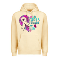Pina Colada This Girls Fought and Won Cancer Premium Hoodie - BundleAndBundleShop