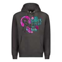 Smoke This Girls Fought and Won Cancer Premium Hoodie - BundleAndBundleShop