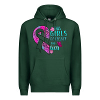 Sports Green This Girls Fought and Won Cancer Premium Hoodie - BundleAndBundleShop