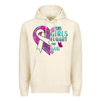Tofu This Girls Fought and Won Cancer Premium Hoodie - BundleAndBundleShop