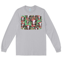 Moon Dust baby cow floral aztec background Long Sleeve Tee - Jasminsmagicworld