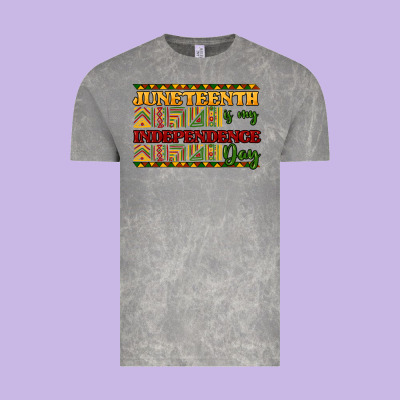 Juneteenth Is My Independence Day Vintage Tee Designed By Nancycooperartshop