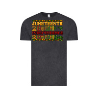 Vintage Black juneteenth is my independence day Vintage Tee - NancyCooperArtShop