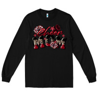 Black cheer mom  maroon Long Sleeve Tee - CowGirlArtShop