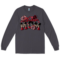 Smoke cheer mom  maroon Long Sleeve Tee - CowGirlArtShop
