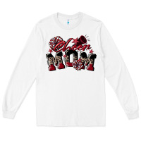 White cheer mom  maroon Long Sleeve Tee - CowGirlArtShop