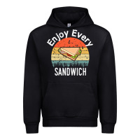 Black enjoy every sandwich   sandwich gift   sandwich lover   funny gift ide Urban Hoodie - tuanDangUi
