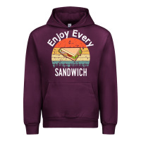 Mauve Wine enjoy every sandwich   sandwich gift   sandwich lover   funny gift ide Urban Hoodie - tuanDangUi