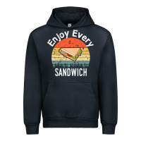 Navy enjoy every sandwich   sandwich gift   sandwich lover   funny gift ide Urban Hoodie - tuanDangUi