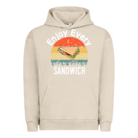 Pigment French Oak enjoy every sandwich   sandwich gift   sandwich lover   funny gift ide Urban Hoodie - tuanDangUi