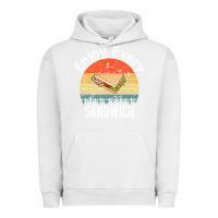 Pigment Lunar Rock enjoy every sandwich   sandwich gift   sandwich lover   funny gift ide Urban Hoodie - tuanDangUi