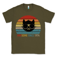 Army Green Awesome Since 1974 Classic Tee - Bettercallsaul