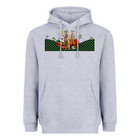 Heather Grey halloween meerkat Heavyweight Hoodie - LillyAllenDesigns