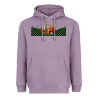 Lavender halloween meerkat Heavyweight Hoodie - LillyAllenDesigns