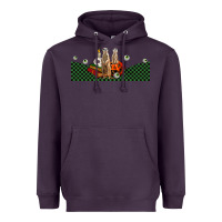 Plum halloween meerkat Heavyweight Hoodie - LillyAllenDesigns
