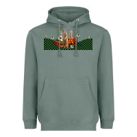 Sage halloween meerkat Heavyweight Hoodie - LillyAllenDesigns