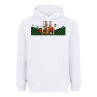 White halloween meerkat Heavyweight Hoodie - LillyAllenDesigns