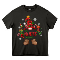 Asphalt the nurse gnome christmas Heavy Core Tee - MaliasSmallBusiness