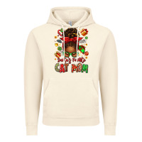 Vintage Artic santas favorite cat mom Vintage Hoodie - texasbilliewilder